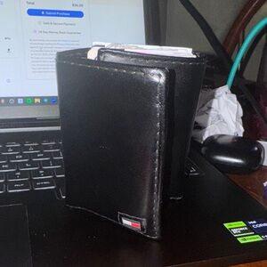 Black Leather Wallet